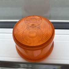 Rubbolite Commercial Amber Lens (Truck-Trailer) Approx 2.75" OD X 1.75" Depth