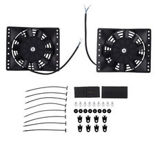 6 Dual Electric Fan Universal For Chevy Gmc 265 283 305 327 350 383 400 Engine