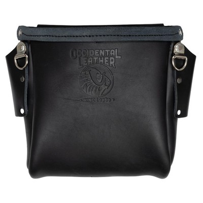 B9920 Iron Worker's Leather Bolt Bag - Black