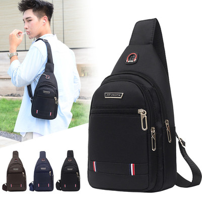 Herren Umhängetasche Kleine Brust Sling Rucksack Crossbody Satchel Reise Wandern