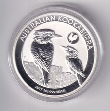 AUSTRALIAN: 2017 $1 KOOKABURRA ROOSTER PRIVY MARK 1oz  .999 SILVER COIN #PL861