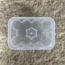 10 Clear Plastic 10 x 3mL Vial Storage Box Cases