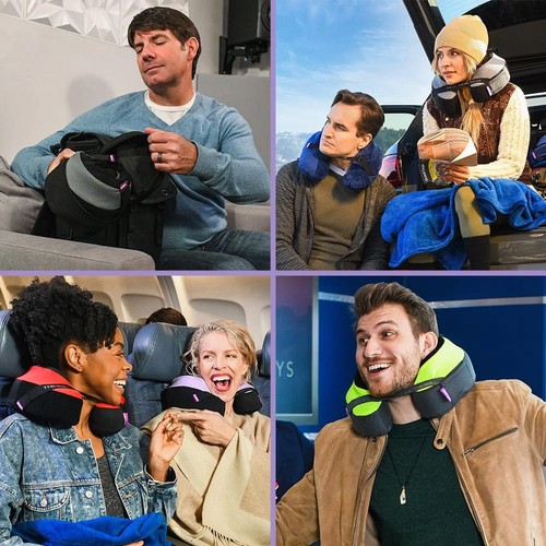 Cabeau The Neck's Evolution S3 (TNE) Memory Foam Neck Travel Pillow - Picture 4 of 7