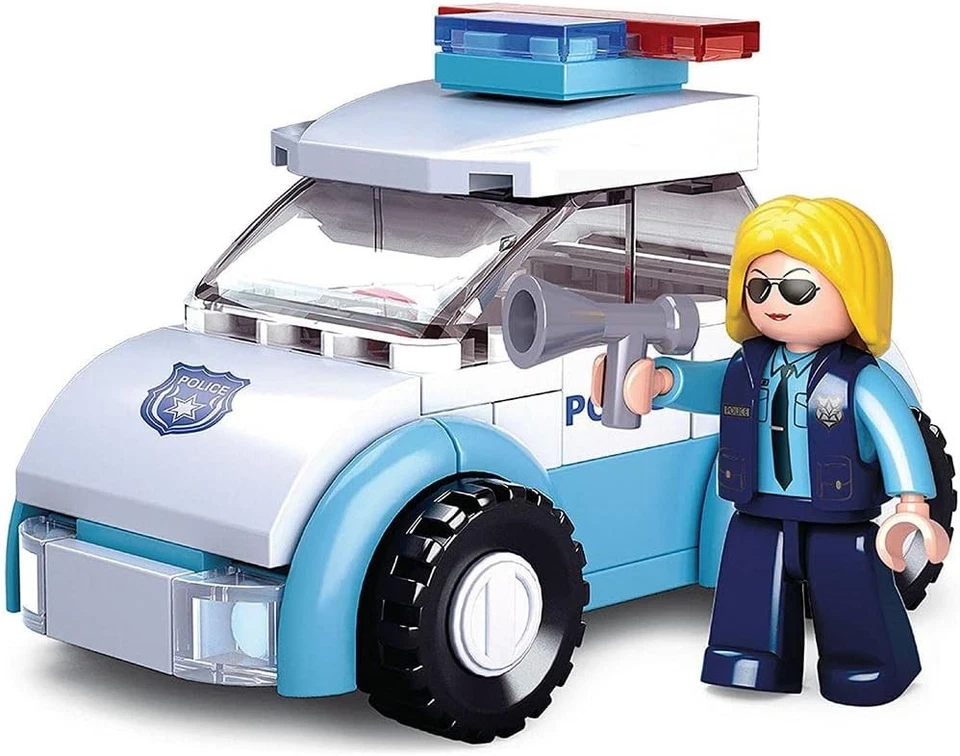 Sluban M38-B0600B Woman with Police Car, Multi-Colors - Image 3 of 3