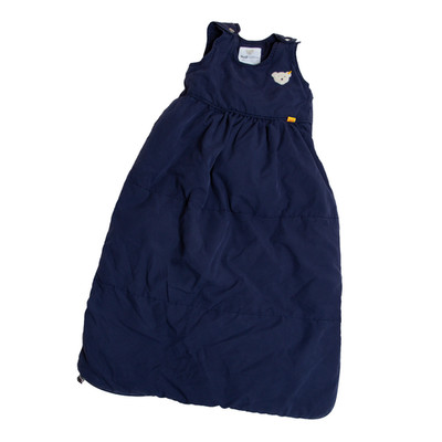 Steiff Baby Schlafsack Daunen Winterschlafsack Länge 90 90cm dunkelblau