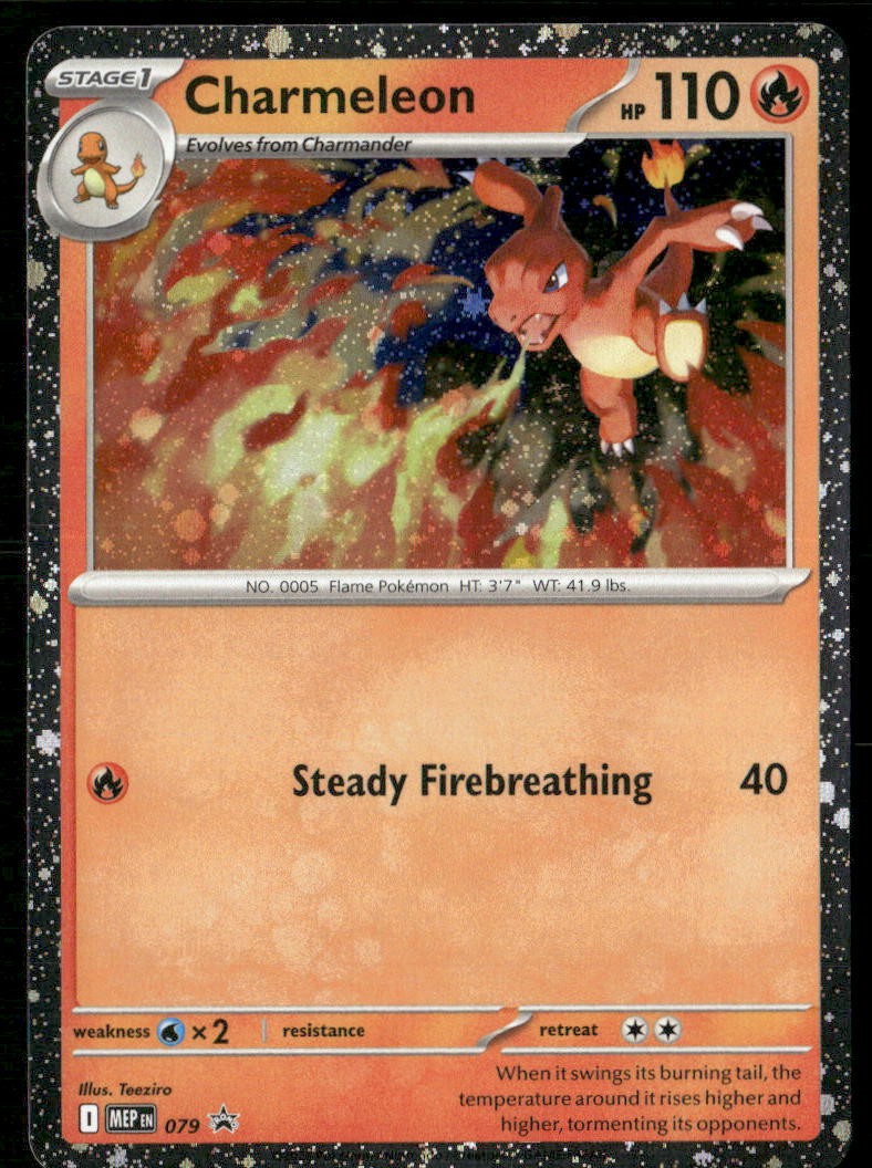 CHARMELEON (COSMOS HOLO) 079 PROMO ME: MEGA EVOLUTION PROMO POKEMON NM