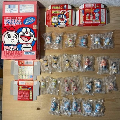 Doraemon Mascot 25 Types Set Unopened with 3 Box Types, Lot F. Fujio