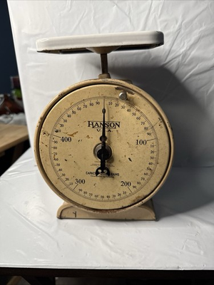 #ad Hanson Mechanical Scale $25.00