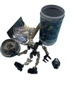 Vintage LEGO Bionicle Onua Nuva 8532 Canister Set Figure 30pcs 7+ Gray Toy