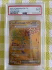 2025 POKEMON PRE EN-PRISMATIC EVOLUTIONS HYPER RARE #179 PIKACHU EX PSA 9