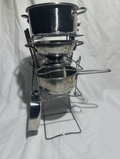 Melissa And Doug Stainless Steel Pots And Pans Set With Utensils Kids Play Set