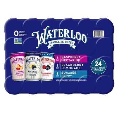 Waterloo Sparkling Water Variety Pack 12 fl. oz., 24 pk.