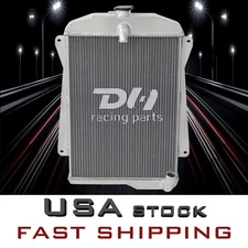 #4041 3ROW Aluminum Radiator For 1940-1941 Chevrolet Master 85/Fleetline 3.5L l6