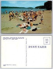 Public Beach Pokagon State Park Angola Indiana Postcard