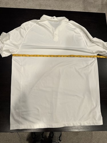 TIGER WOODS NIKE GOLF POLO SHIRT -XL- WHITE RED STRIPE Pelican Hill - Picture 7 of 10