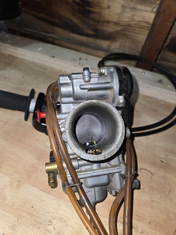 03-07 KTM 400EXC 400SX 400 450 XCW EXC SX 2005 Keihin FCR carburador acelerador Foto 3 de 4