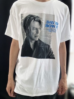 David Bowie   I Can't Give Everything Away   Promo T-Shirt Gr. L Original Merch