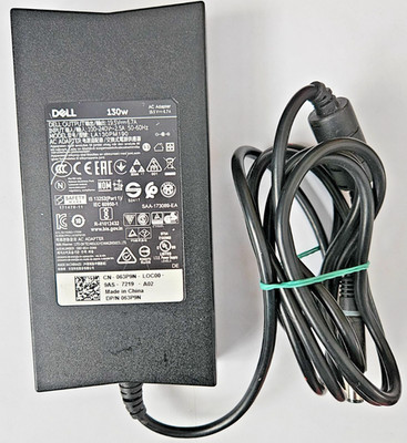 DELL ORIGINAL POWER CHARGER (MODELL LA130PM190) 130W 19,5V 6,7A AUSGANG