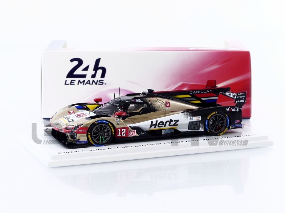 Spark S9261 1/43 Cadillac V-Series.R No.12 HERTZ TEAM JOTA 4th Le