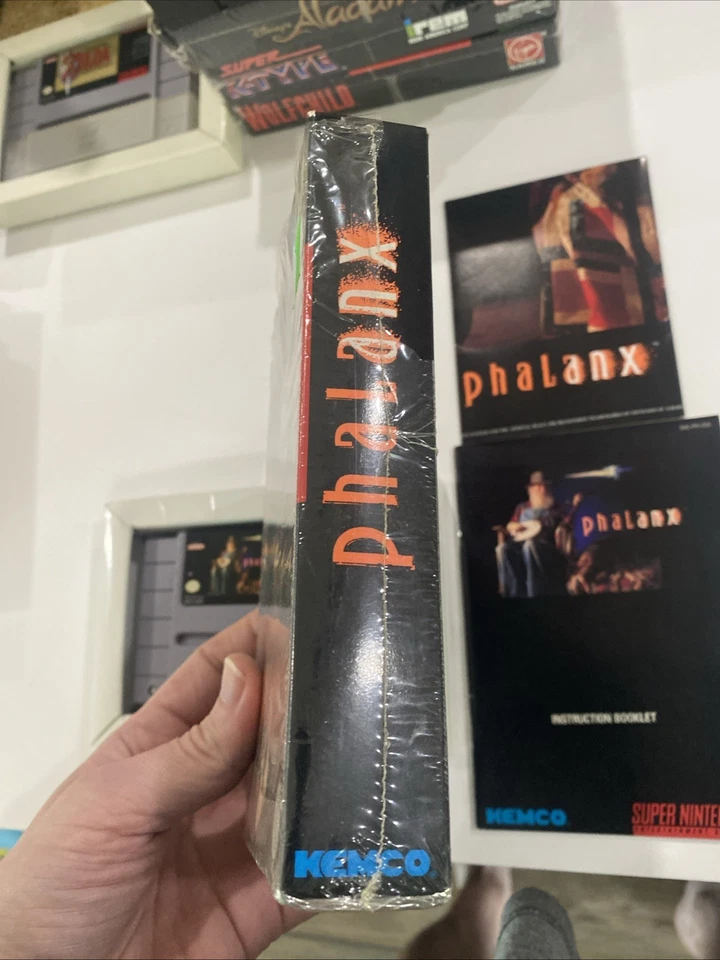 Phalanx - Super Nintendo SNES 1992 - Complete CIB EX++ - Image 4 of 4