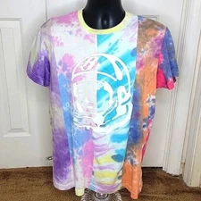 Billionaire Boys Club Time Lapse SS Knit Shirt Size Small Tye Dye