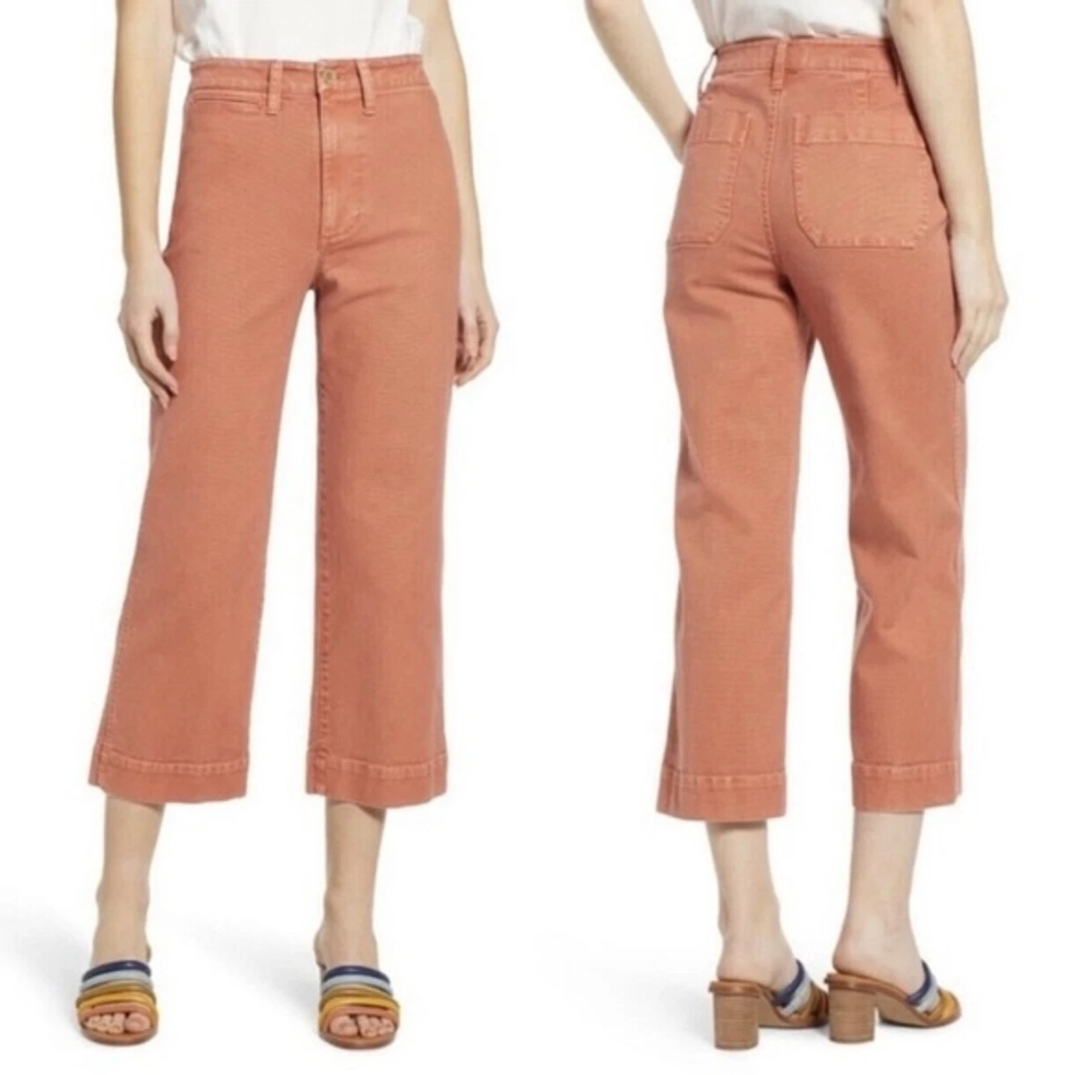 Women's Slim Emmett Wide-Leg Crop Pants