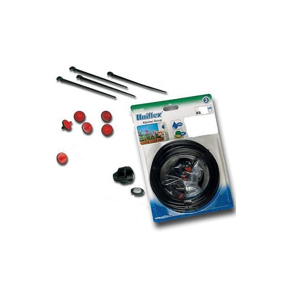 KIT irrigazione 6 VASI - microirrigazione impianto irrigare innaffiare - UNIFLEX