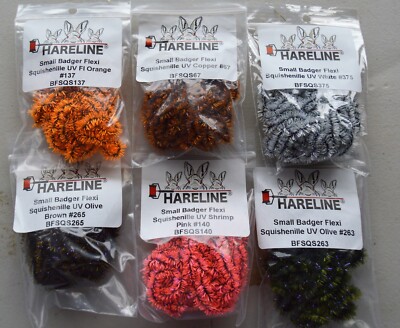 Hareline Small Badger Flexi Squishenille