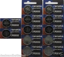 12 Renata CR2032 2032 Lithium 3v Batteries 