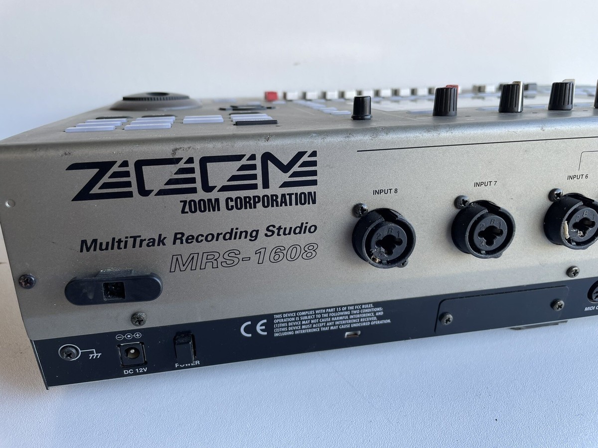 Zoom MRS 1608 16-Track / Multi Track Digital Recording Zoom MRS 1608 16-Track / Multi Track Digital Recording