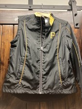 Pittsburgh Pirates Jacket Vest Removable Sleeve Women’s Small / Med Lightweight