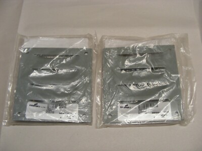 (2) Cooper B-Line LPK34 Louver Plate NOS  (ben1)