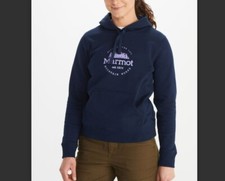 NWT MARMOT Women's Culebra Peak Hoody Hoodie, Arctic Navy, Size M