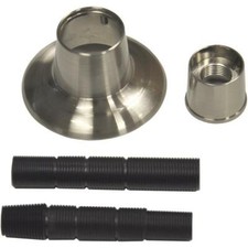  3 - Danco Brushed Nickel Universal Adjustable Tub  Shower Flange