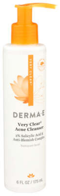 Derma E Acne Cleanser Very Clear 1 Each 6 Oz