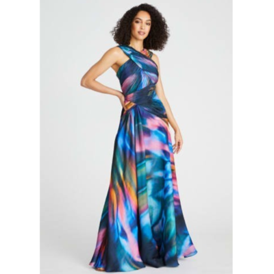 beach dress beige FLOWY WITH SHIMMER slug:formal-dresses designed to make your Color:Tahiti Sani Petite Midi Shirt