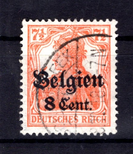 Belgium 13bI COLOR Gest. BPP 350EUR (79159