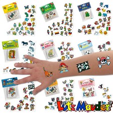 KINDER TATTOO SET - Tattoos Mitgebsel Kindergeburtstag Kindertattoos Lutz Mauder