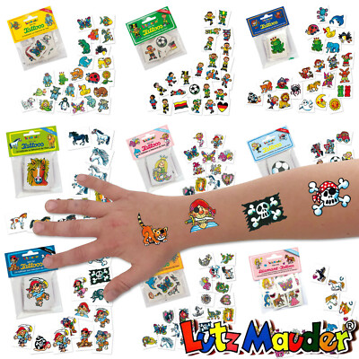 Fußball Tattoos Für Kinder – Temporäre Tattoos Von Lutz Mauder, Dermatologisch Getestet, Ideal Für Geburtstage