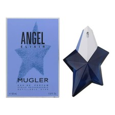 Mugler Angel Elixir 50ml EAU DE PARFUM EDP Refillable Spray for Her - Brand New