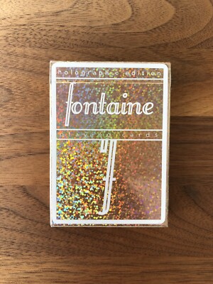 Fontaine Rainbow Holo Playing Cards Holographic Edition