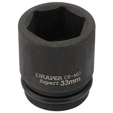 Image of Draper 93259 3/4" Square Drive Expert Hi-Torq 6 Point Impact Socket, 33 mm