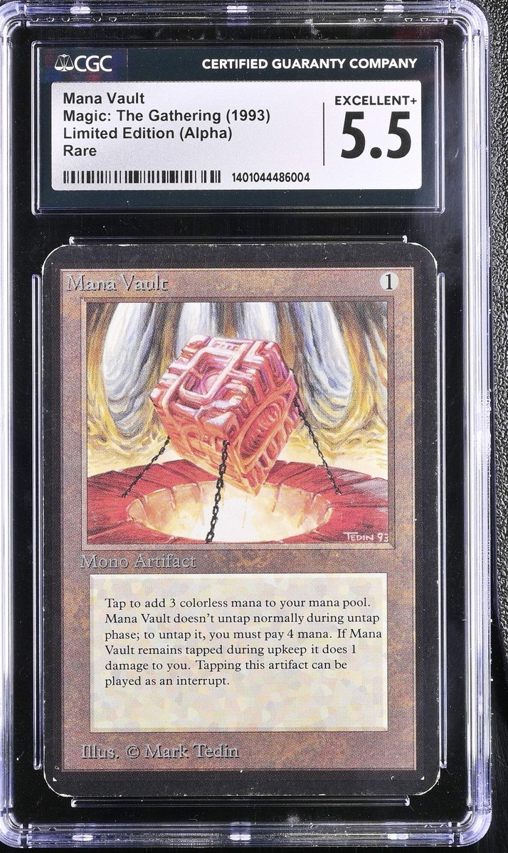 マジック：ザ・ギャザリング Mana Vault Alternate Mana Vault (custom Card Alternate Art) - Etsy
