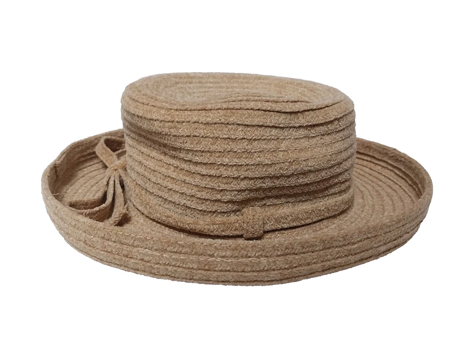 OLD COUNTY ROAD SOMBRERO FEDORA MUJER CON LAZO ATADO BRONCEADO TALLA ÚNICA Foto 4 de 4