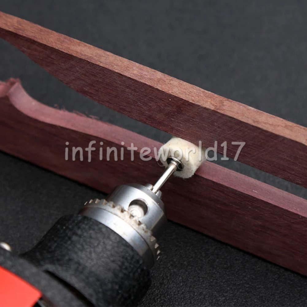 129pcs Dremel Felt Polishing Buffing Pads Rotary Tools Set Plastic