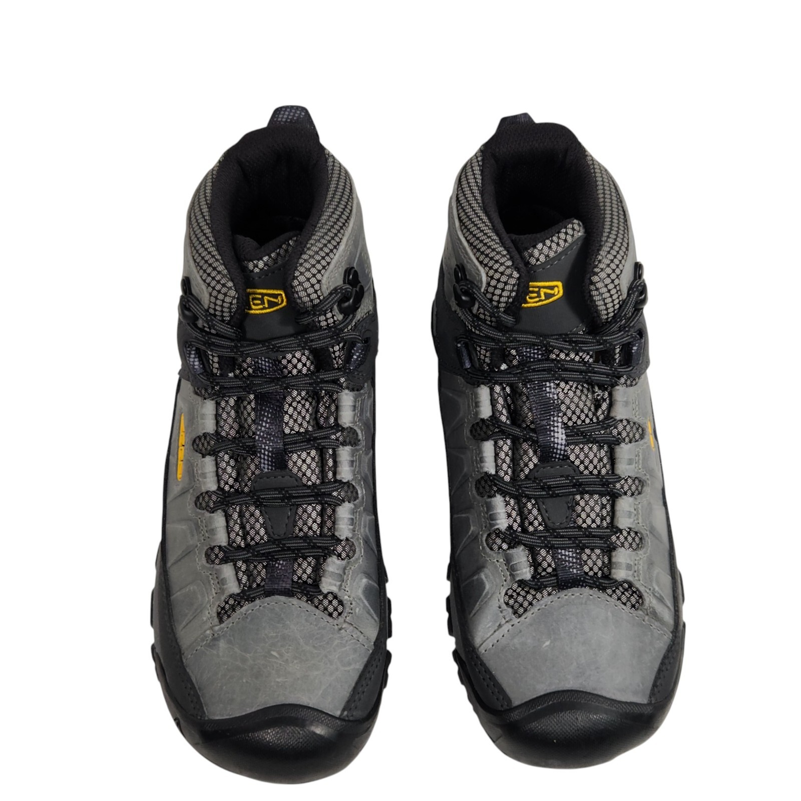 Stivali da trekking impermeabili Keen Targhee III Mid da uomo taglia 7 M grigi e neri 1025164