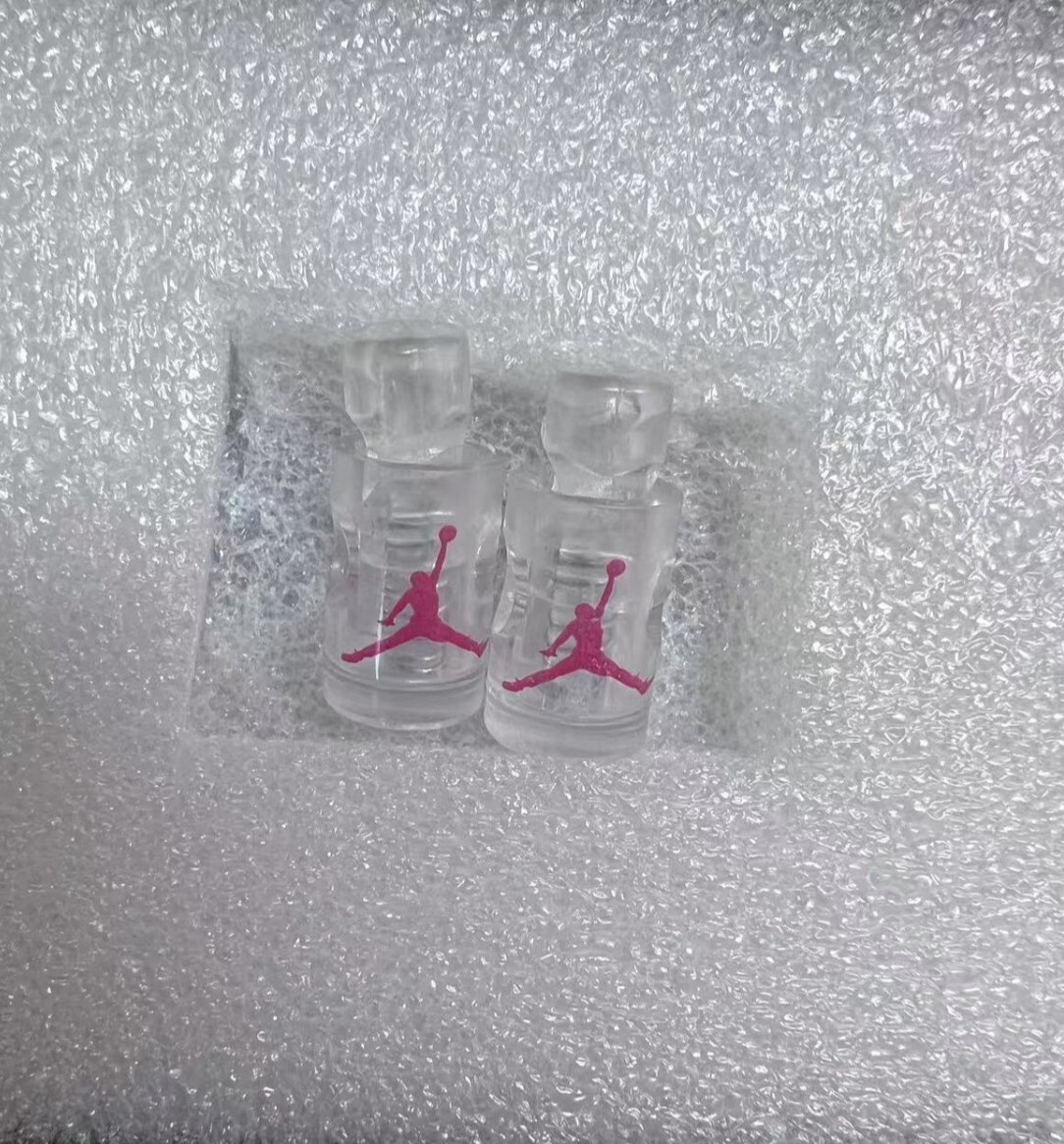 Nike Air Jordan VI Lace Locks Clear Base Red Jumpman Slam Dunk