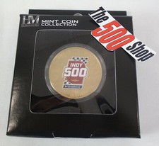 2020 Indianapolis 500 104TH Running & IndyCar Brass Event Collector Coin