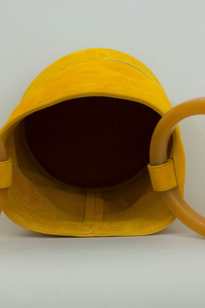 Simon Miller Bonsai 20 Nubuck Yellow Leather Bag | eBay