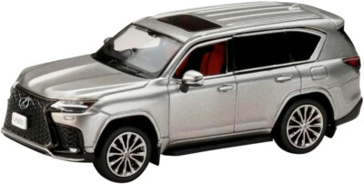 Hobby JAPAN HJ64 1/64 LEXUS LX600 F Sport Sonic Titanium HJ644061T